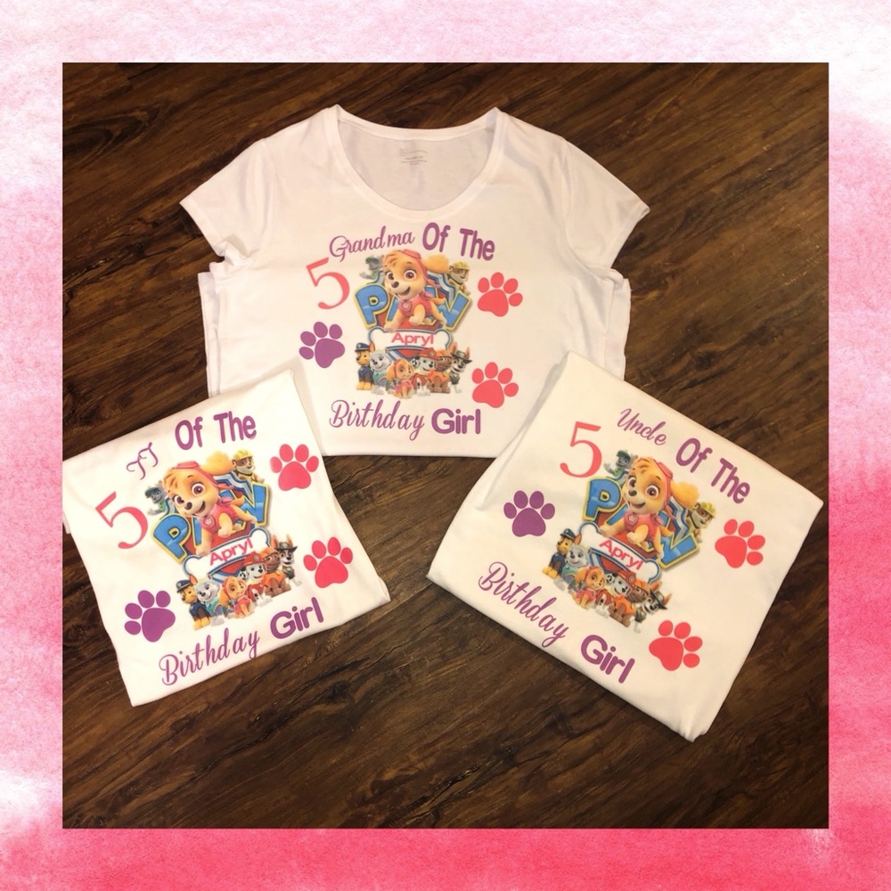 Birthday Sublimation T-Shirt